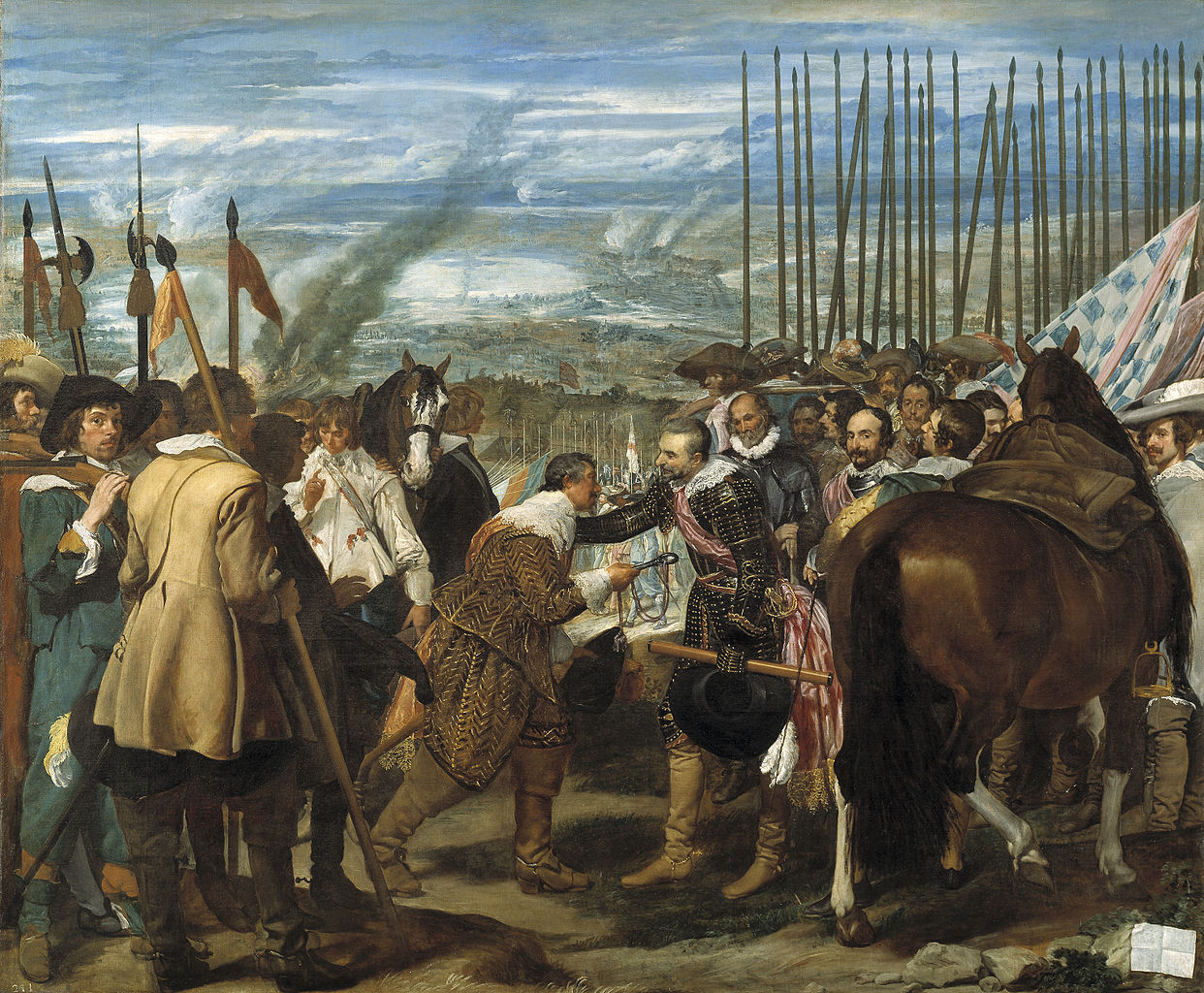 The Surrender of Breda by Diego Velázquez, 1635