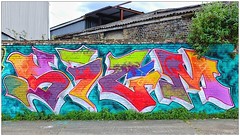 Graffiti (?), East London, England.