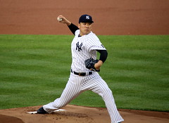Masahiro Tanaka pitches vs. Royals