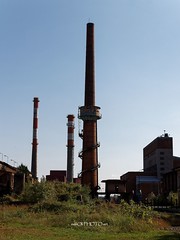 The ruins of the Steel smeltery Sisak