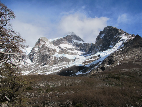 Torres del Paine: trek du W. Jour 3: en direction du Mirador Britanico