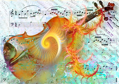 Fractals on the music