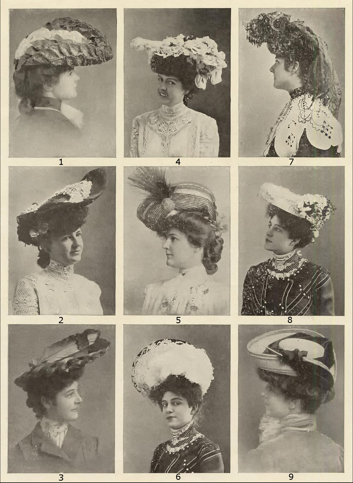 Summer hats, May 1903