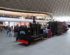 Visit of locos "Velinheli" and "Chaloner" to King's Cross, February 2019