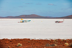 Dry Lake Speed Racing Lake Gairdner, Remote South Australia