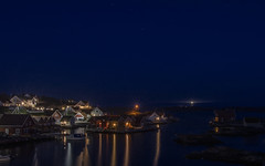 Flekkerøya by night