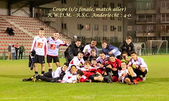 Saison 2018-2019 - U15 - R.W.D.M. - R.S.C.Anderlecht : 4-0 (coupe, 1/2 finale)
