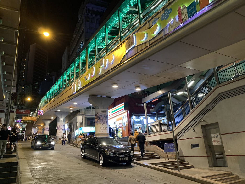 20180129香港-中環手扶梯、波蘭街(中環站) (3)