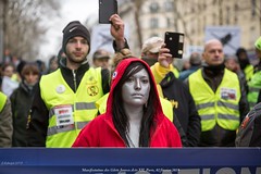 Paris, manifestation du 02 février 2019 des gilets jaunes, Acte XII