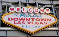 Fremont Steet downtown Las Vegas 2015