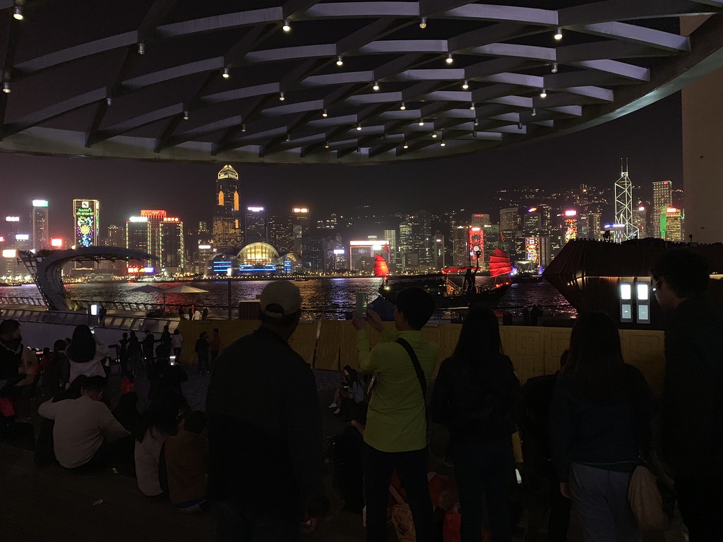 20190128香港-維多利亞港夜景 (14)