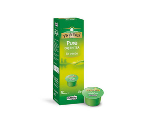 Pure Green Tea Tè Verde Twinings, capsule tè Caffitaly 