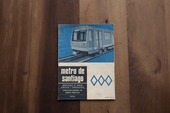 Folleto Nº2 del Metro Santiago, 1968