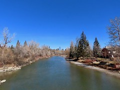 2019 April 4 - Bike ride from Glenmore Reservoir to Downtown Calgary and back