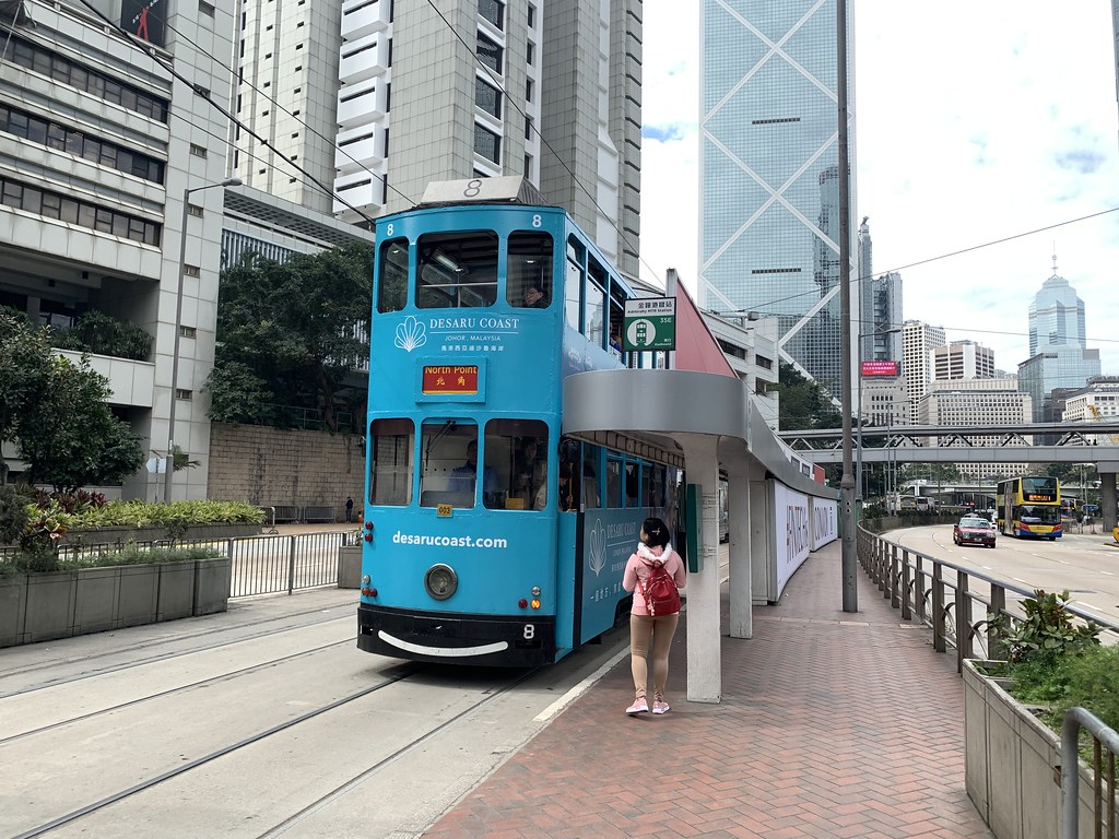 20190128香港-搭叮叮車 (2)