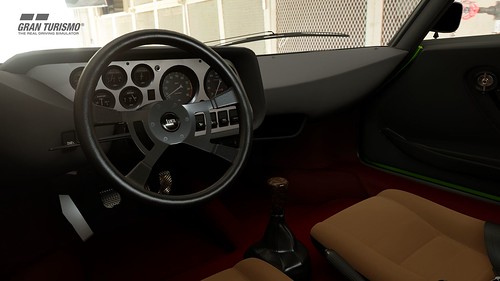 Lancia Stratos Cockpit