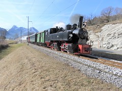Trains du Blonay-Chamby sur les T.P.F. (Suisse)