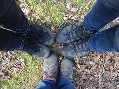 A walk on Dartmoor with A and R, 24/2/19