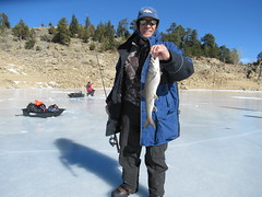 Gross Reservoir Ice Fishing 1/31/19