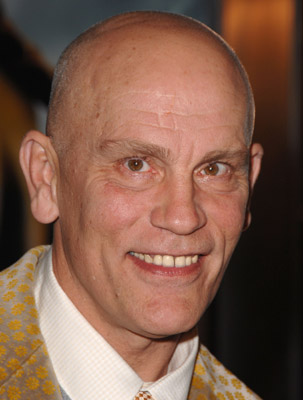 Actor John Malkovich arrive at the Los Angeles Premiere of "Beowulf" at Westwood Village on November 5, 2007 in Weswood, California.