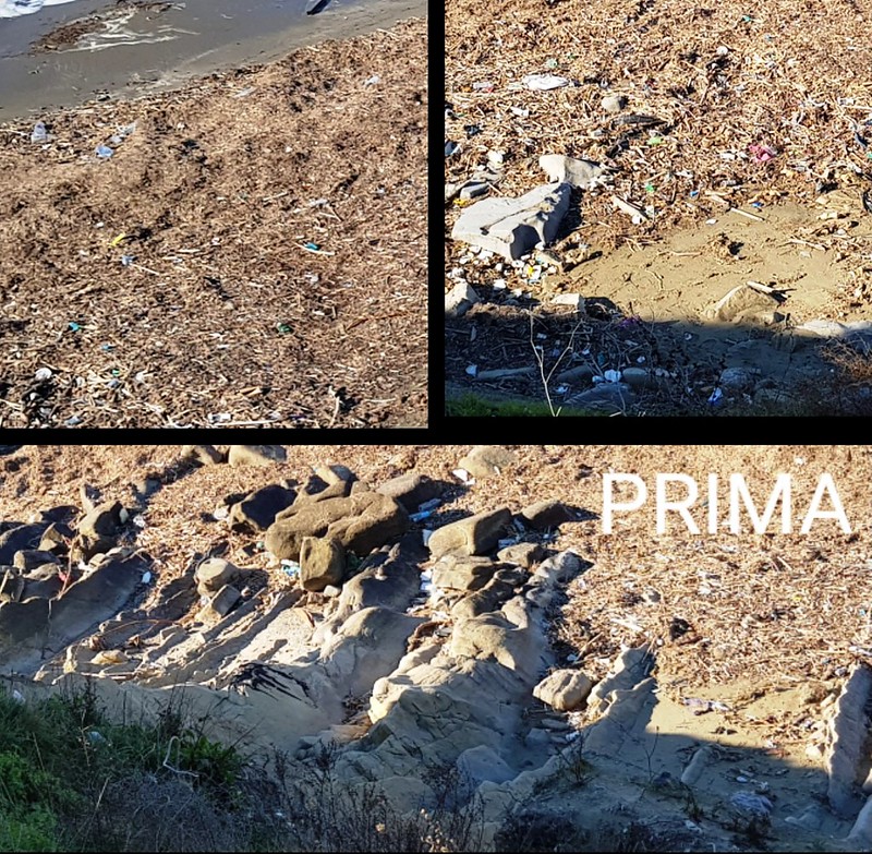 pulizia spiaggia agropoli 3 gennaio 2019 1