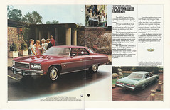 1975 Chevrolet Caprice Original Sales Brochure