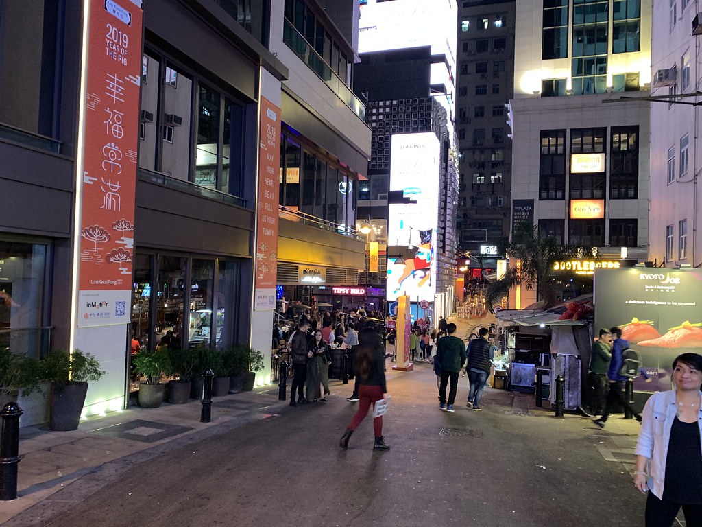 20180129香港-中環手扶梯、波蘭街(中環站) (14)
