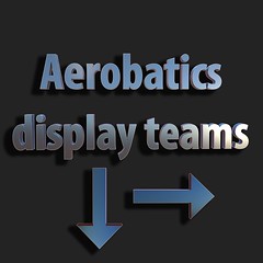 Aerobatics display teams