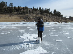 Gross Reservoir Lake Trout Fishing 2/21/19