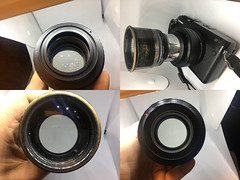 My custom made lens 100mm + Fuji 50R