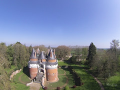 Kite Aerial Photography on Chateau de Rambures
