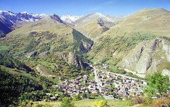 France, la ville de Valloire Galibier (Savoie)