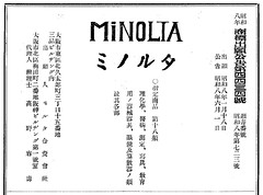 Misc Minolta documents