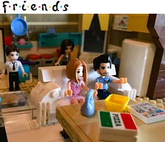 Friends TV with Friends LEGO
