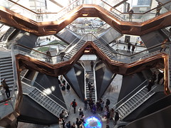Walking on Vessel, Staircase Structure, Hudson Yards, New York City