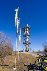 Schönbuchturm und Hohenzollern