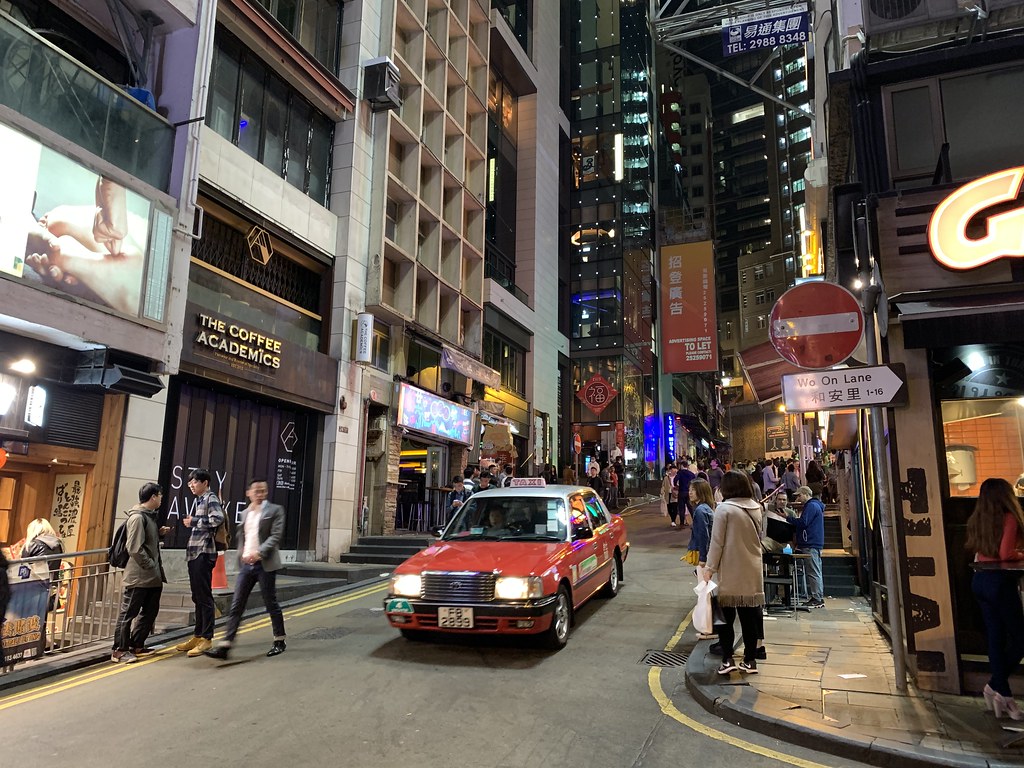 20180129香港-中環手扶梯、波蘭街(中環站) (17)
