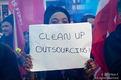 National Demo Against Outsourcing - 26 Feb 2019