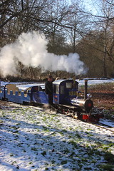 Watford Miniature Railway in the Snow