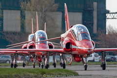 Red Arrows, RAF Scampton - 03.04.19
