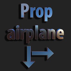 Prop airplane