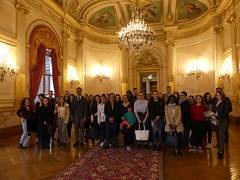 Visite de l'Assemblée nationale le 7 mars 2019 avec les étudiants de Paris 2-Assas-Melun, invitation d'Aude Luquet