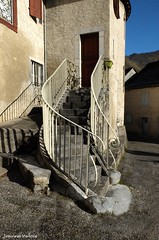 Escalier à Sarrance (64)