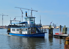 Aboard the Elizabeth River Ferry