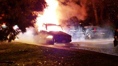 Vehicle Fire on Casano Drive