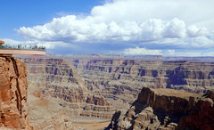 the grand canyon, west rim... colour & monochrome