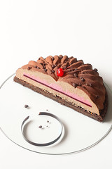 Cherry Chocolate Mousse Cake