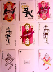 jokers, jesters and fools and other playing cards and tricky stuff