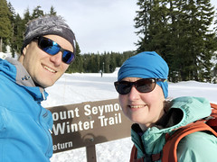 Seymour ski touring laps - 2019