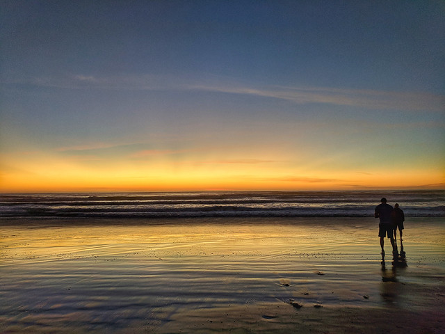 Pacific Beach @ sunset